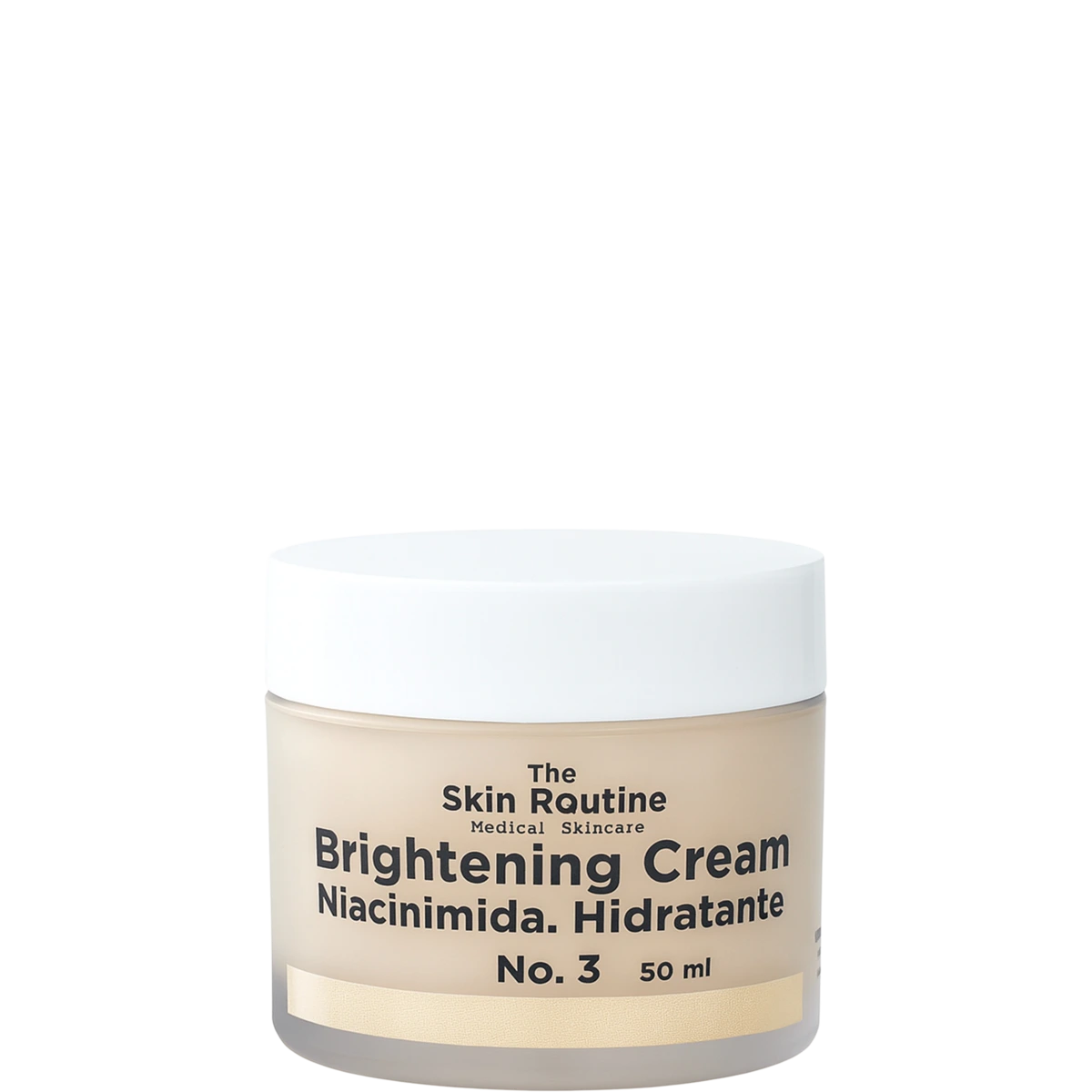Brightening Cream con niacinamida, envase de 50 mL, The Skin Routine