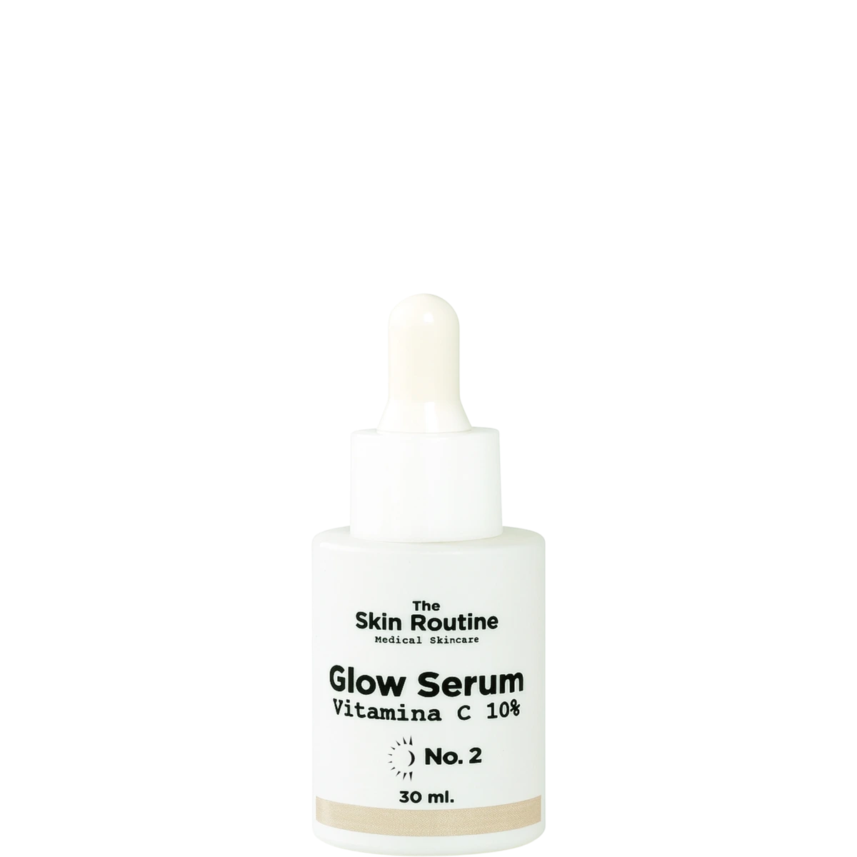 Glow Serum con Vitamina C 10%, envase de 30 mL, The Skin Routine